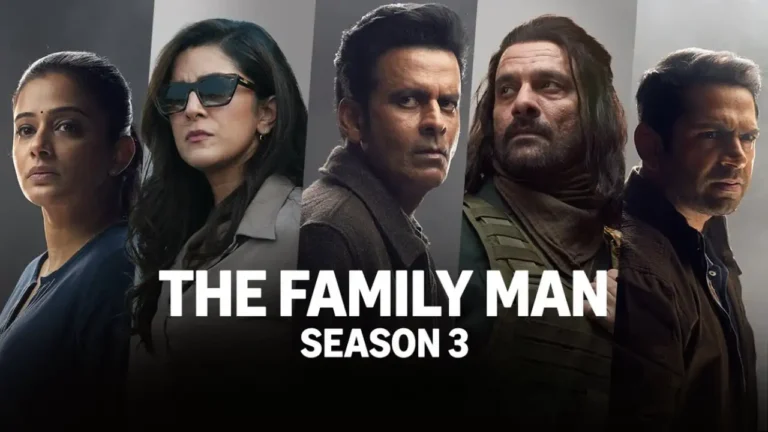 Watch Family Man Season 3 it's a official poster from Amazon Prime Video 2025