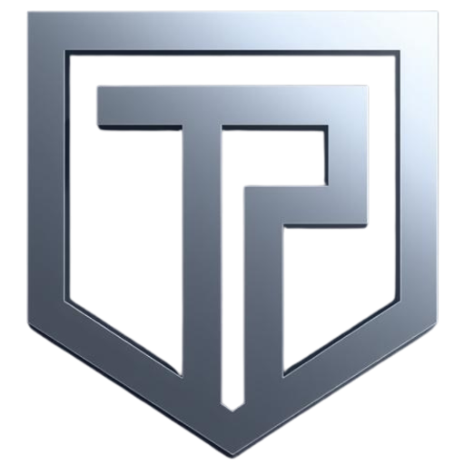 Technopedia official brand logo — sleek TP monogram representing technology, trust, and innovation.